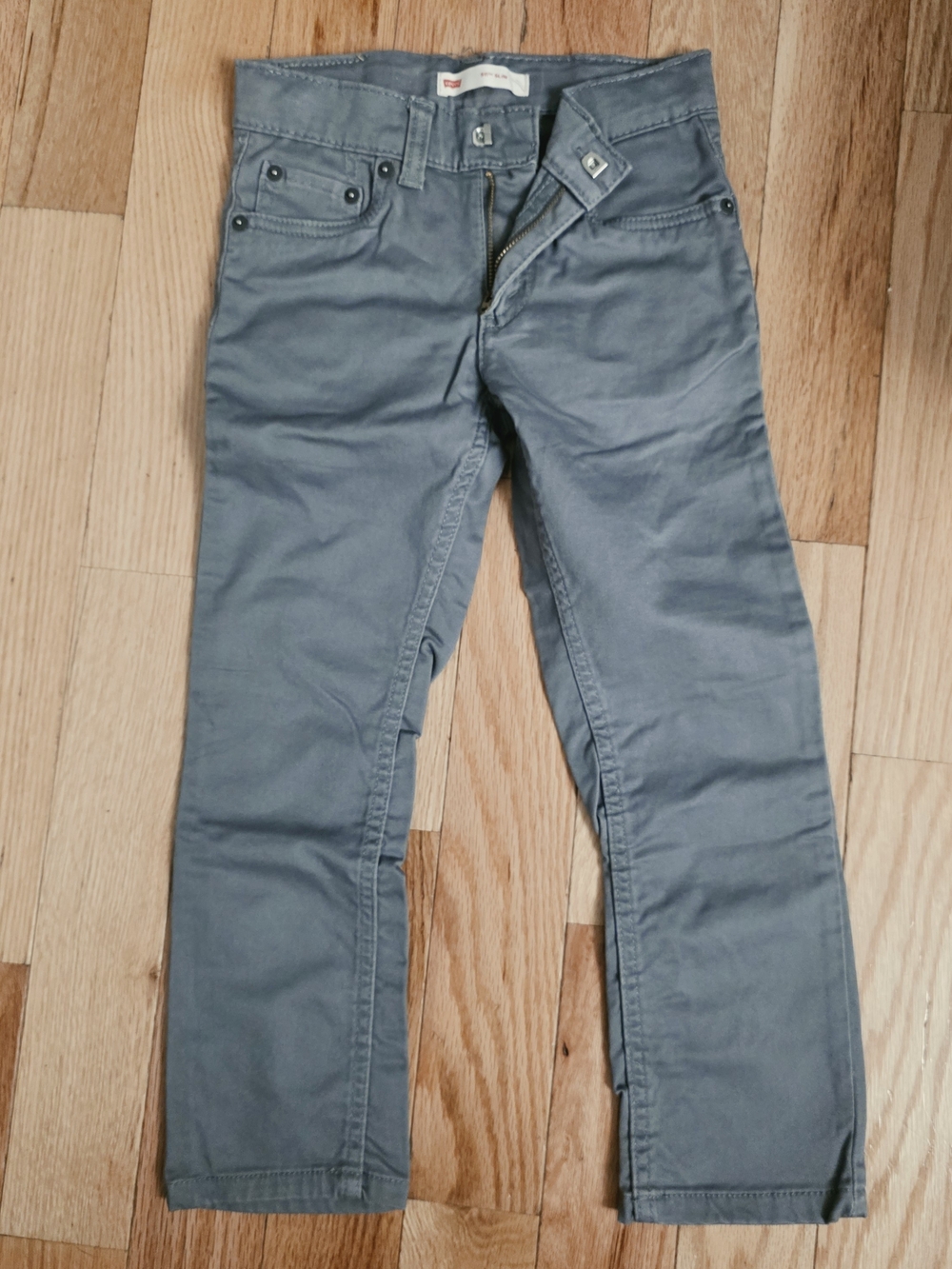 Levi's Kids Gray Slim Jeans